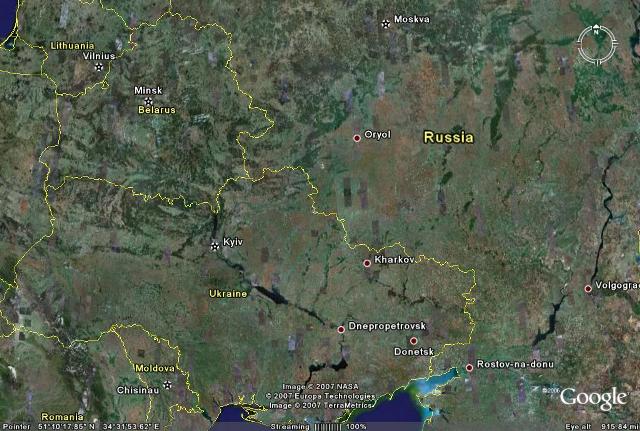 Russia, Belarus, Ukraine
